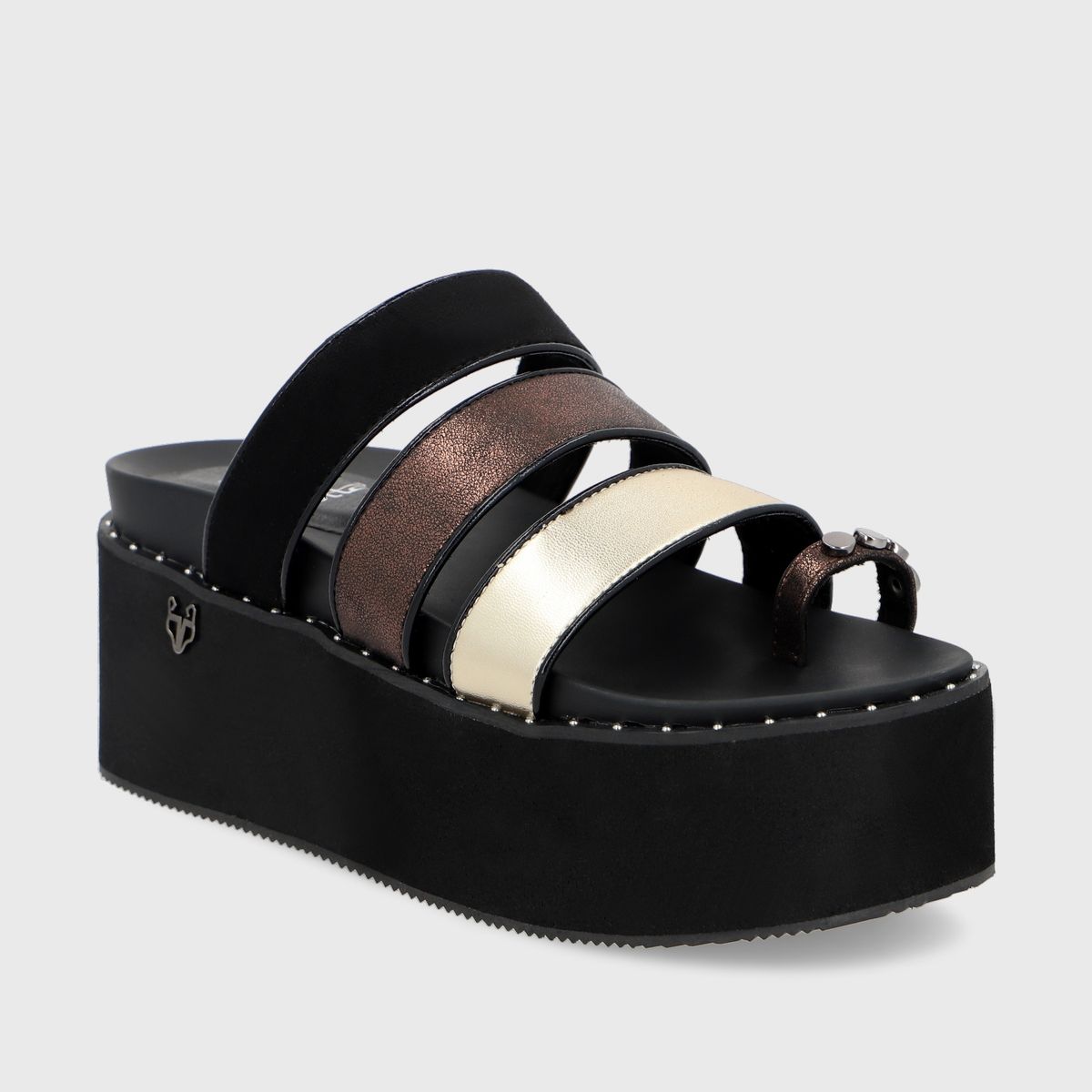 GOTTA - Sandalia Mujer Dorada  15662