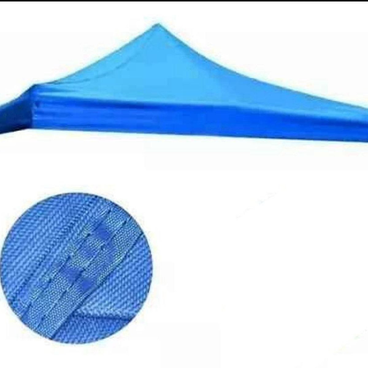 GENERICO - Carpa Lona Azul Para Toldo 3X3 Engomada
