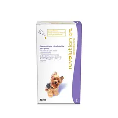GENERICO - Antiparasitario Para Perros Revolution 12% 2,6 - 5KG.