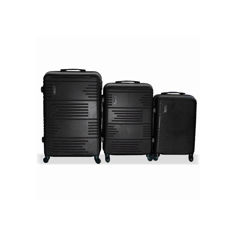 DANICOLLE - Pack Maleta ABS Equalicer Negro DANICOLLE