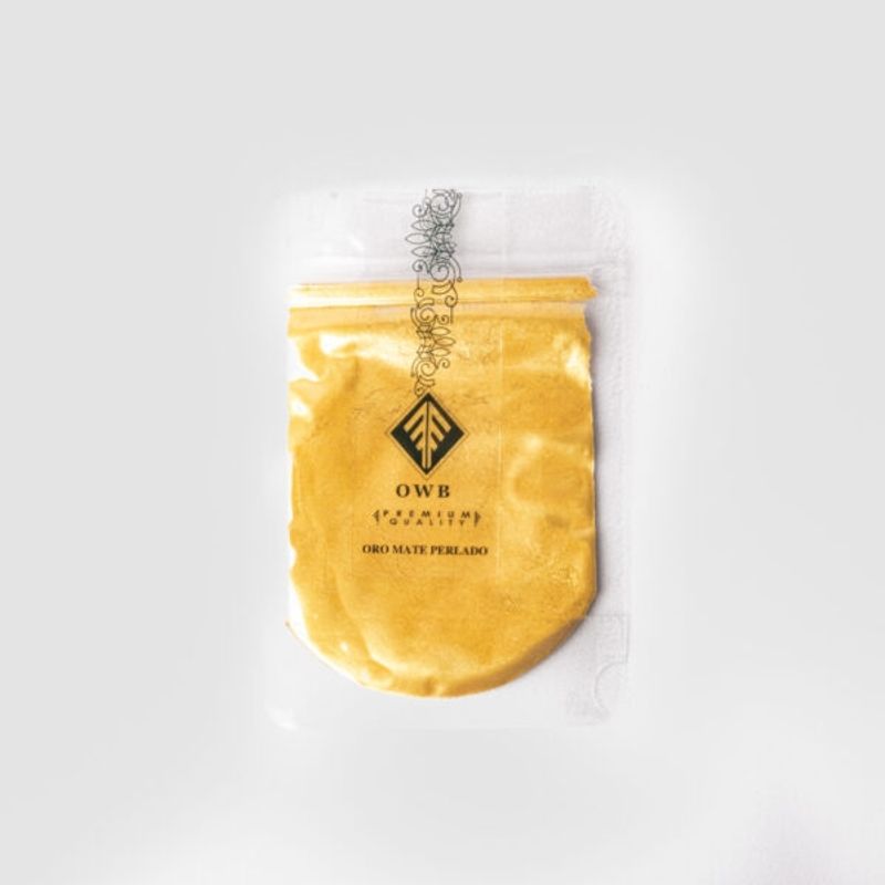 GENERICO - Pigmento Mineral OWB Oro Mate Perlado