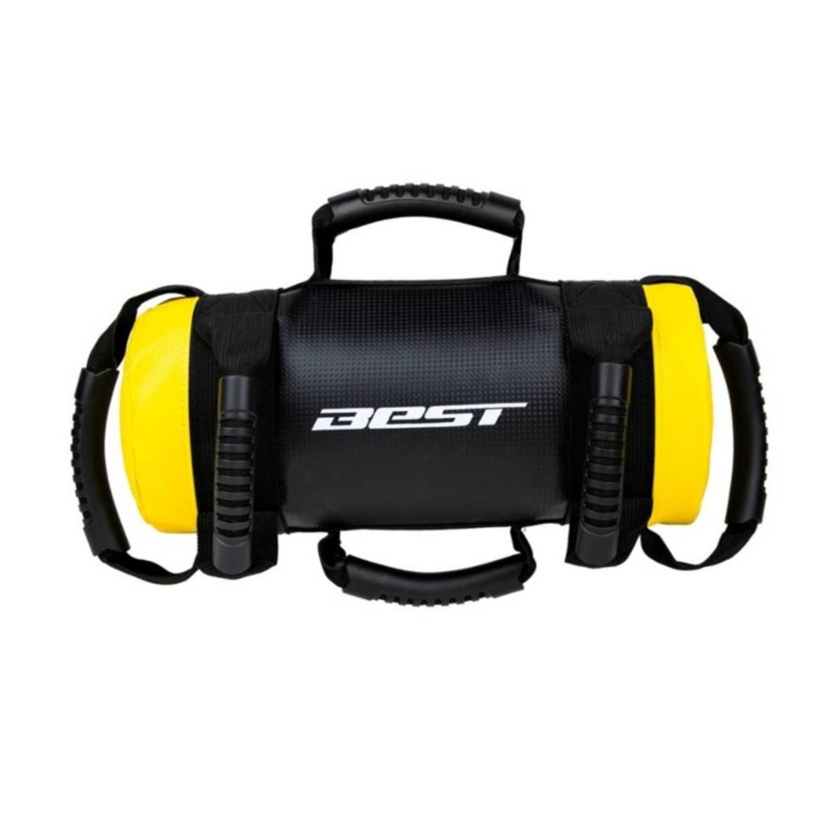BEST - SACO DE PESO BEST 5KG NEGRO/AMARILLO BEST