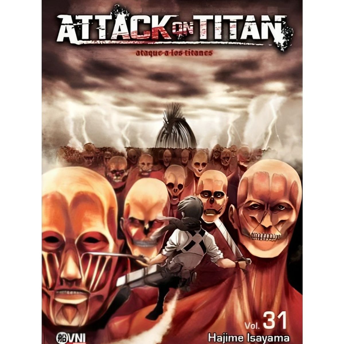 TOP10BOOKS - LIBRO Attack On Titan - Volumen 31 - Attack On Titan - Volumen 31