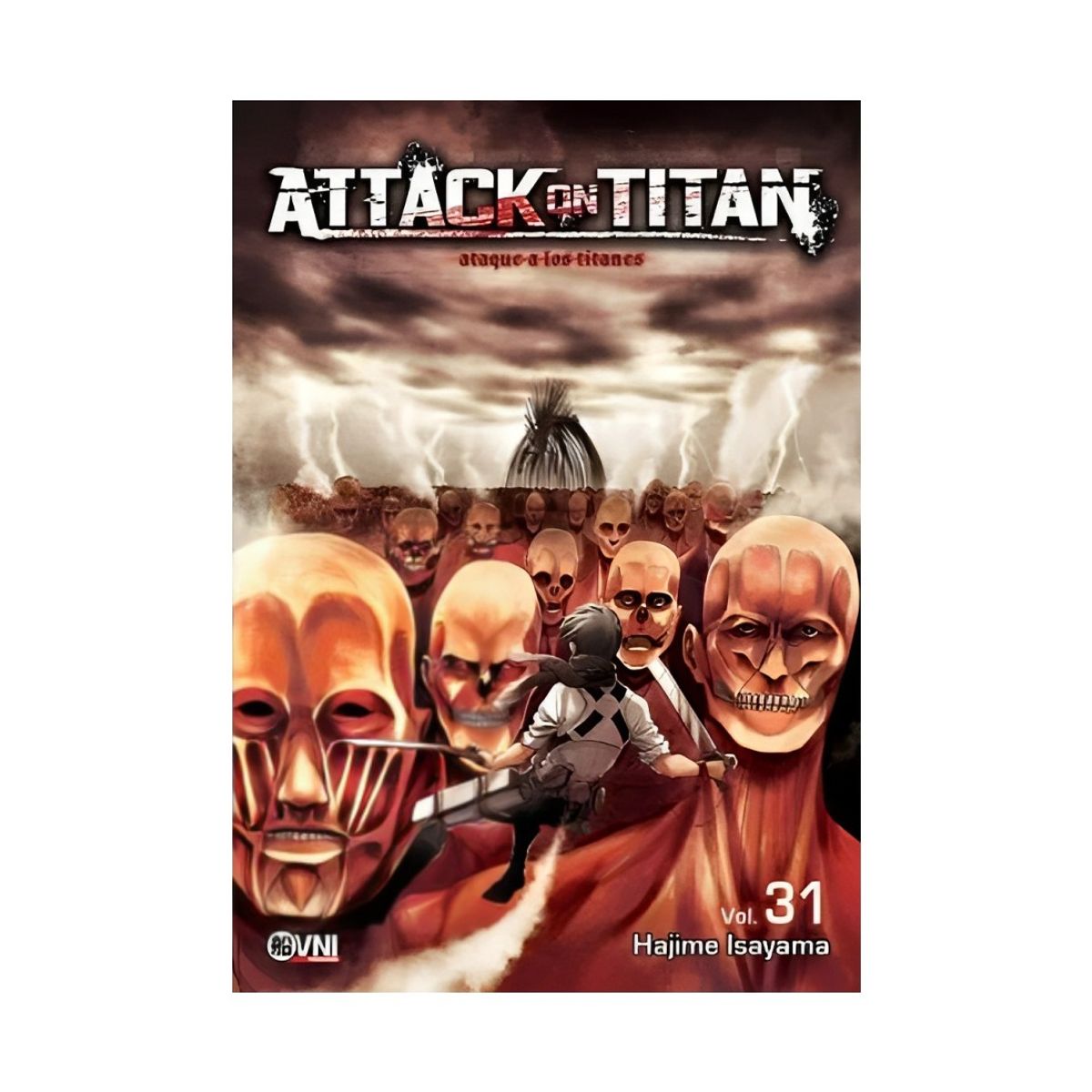 TOP10BOOKS - LIBRO Attack On Titan - Volumen 31 - Attack On Titan - Volumen 31