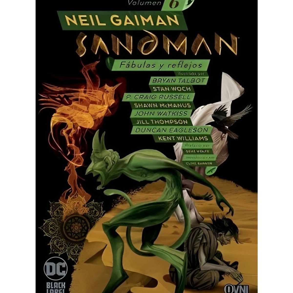 TOP10BOOKS - LIBRO Biblioteca Sandman Volumen 06 - Fabulas