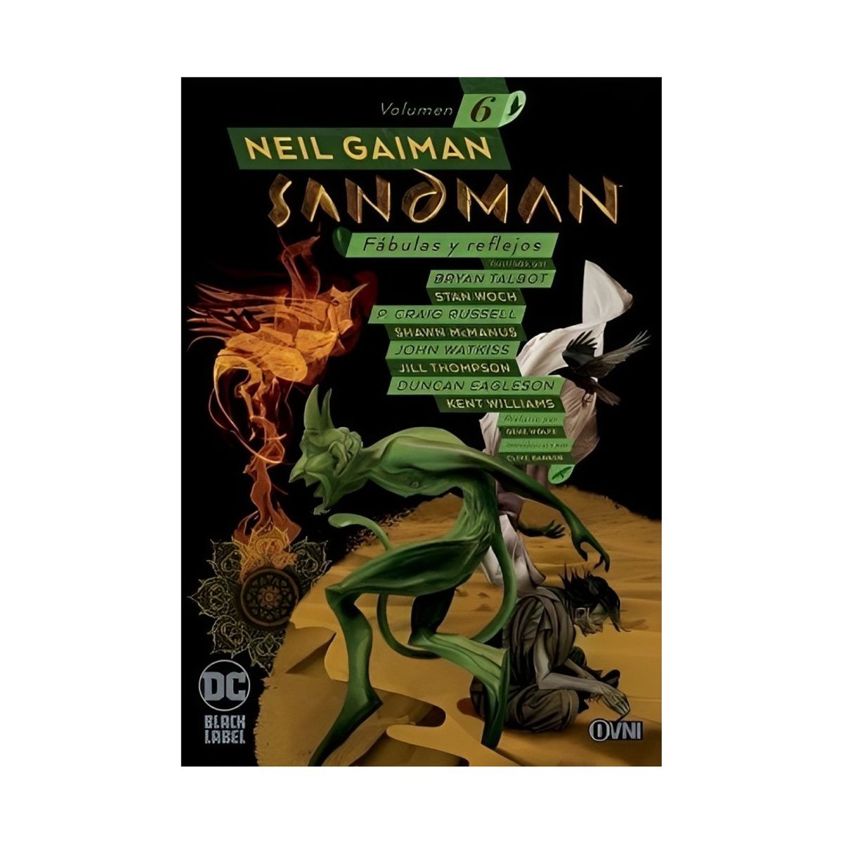 TOP10BOOKS - LIBRO Biblioteca Sandman Volumen 06 - Fabulas