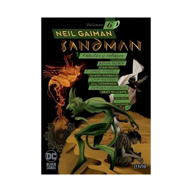 TOP10BOOKS - LIBRO BIBLIOTECA SANDMAN VOLUMEN 06 - FABULAS / GAIMAN NEIL / OVNI PRESS