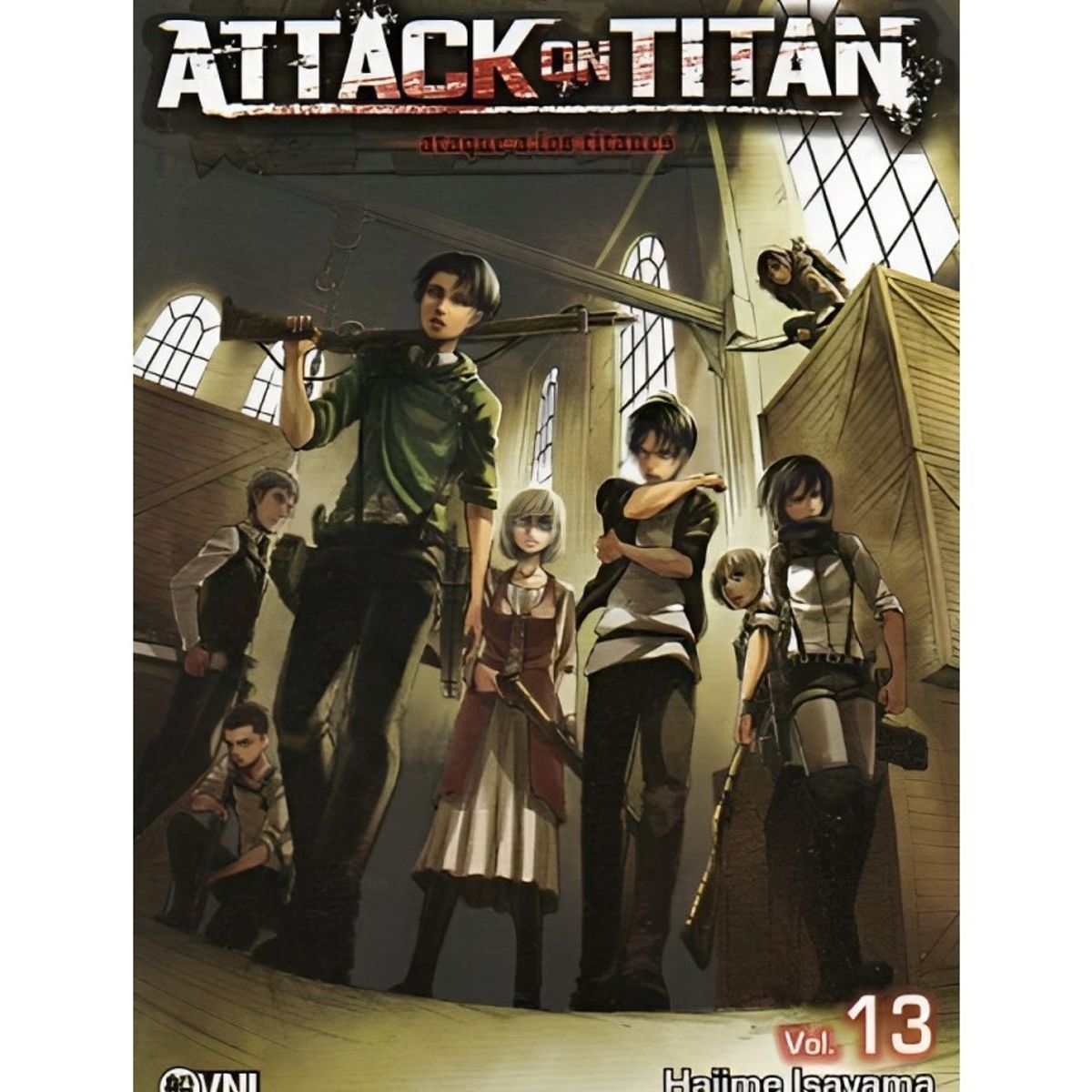 TOP10BOOKS - LIBRO Attack On Titan - Volumen 13 - Attack On Titan - Volumen 13