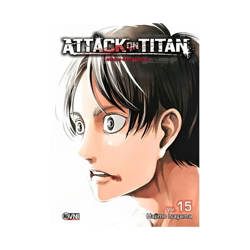 TOP10BOOKS - LIBRO ATTACK ON TITAN - VOLUMEN 15 / HAJIME ISAYAMA / OVNI PRESS