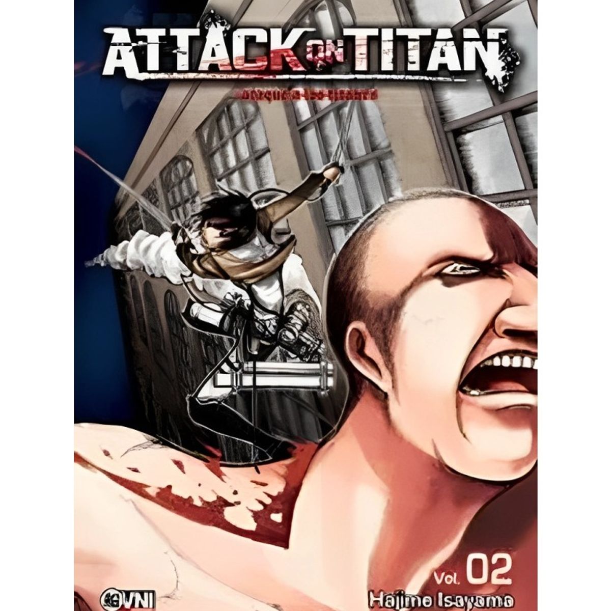 TOP10BOOKS - LIBRO Attack On Titan Volumen 02 - Attack On Titan Volumen 02