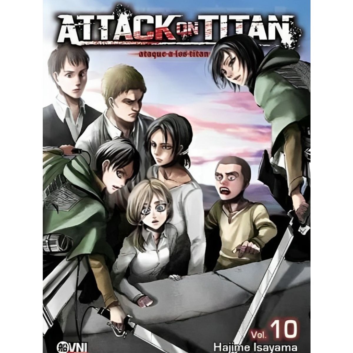 TOP10BOOKS - LIBRO Attack On Titan - Volumen 10 - Attack On Titan - Volumen 10