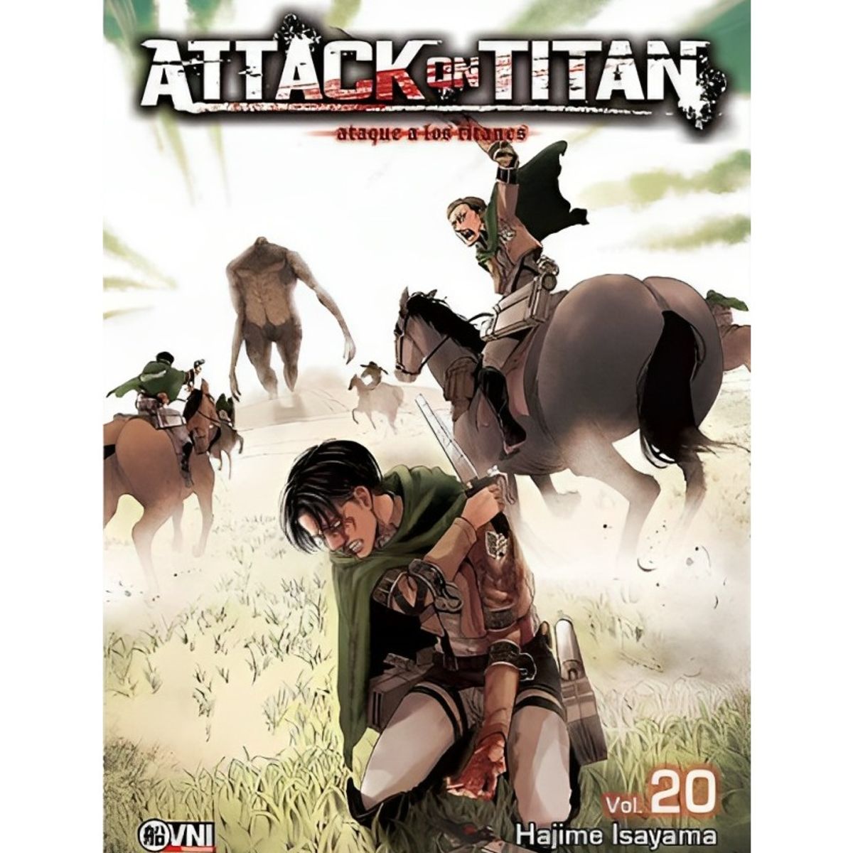 TOP10BOOKS - LIBRO Attack On Titan - Volumen 20 - Attack On Titan - Volumen 20