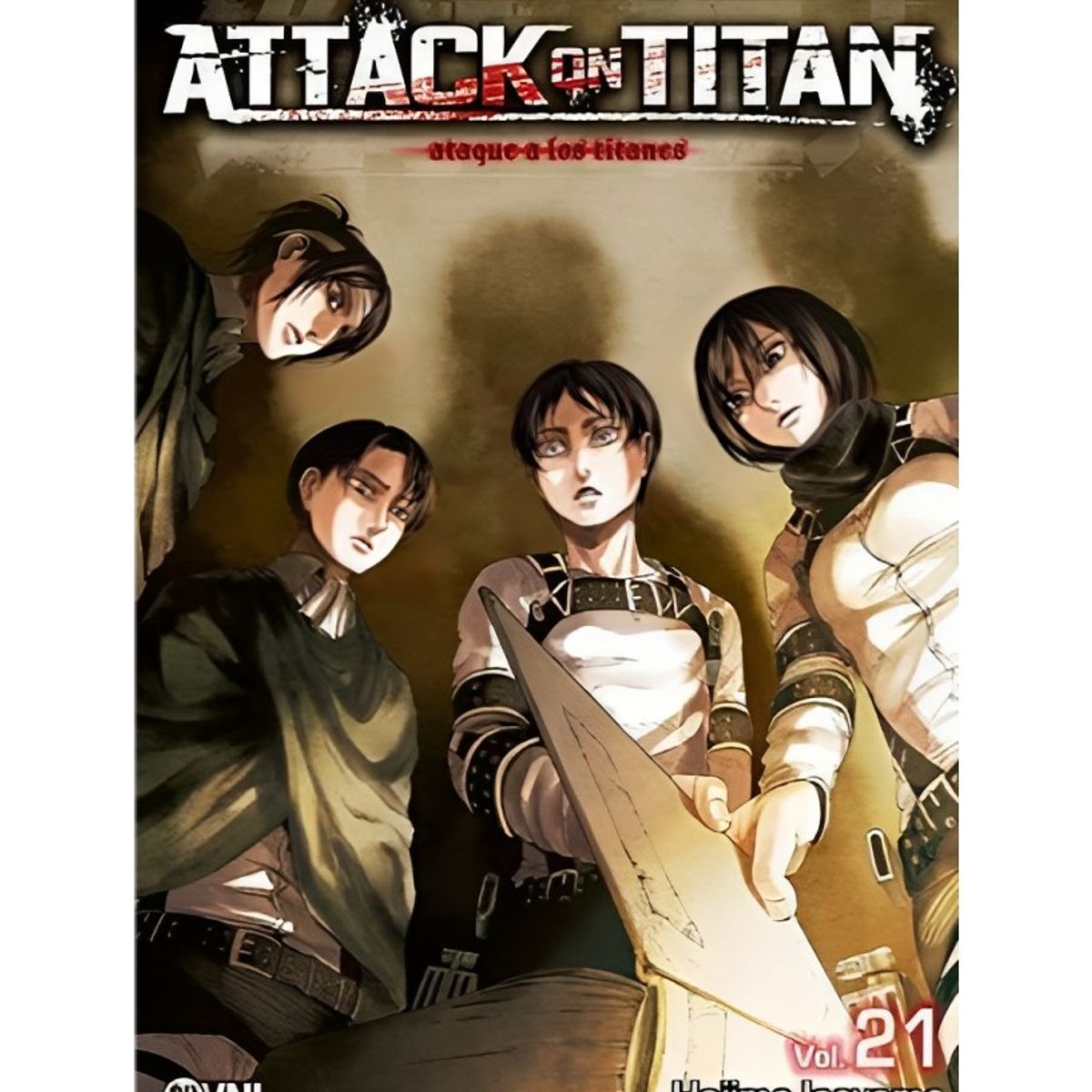 TOP10BOOKS - LIBRO Attack On Titan - Volumen 21 - Attack On Titan - Volumen 21