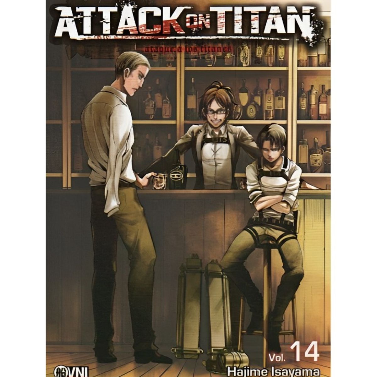 TOP10BOOKS - LIBRO Attack On Titan - Volumen 14 - HAJIME ISAYAMA