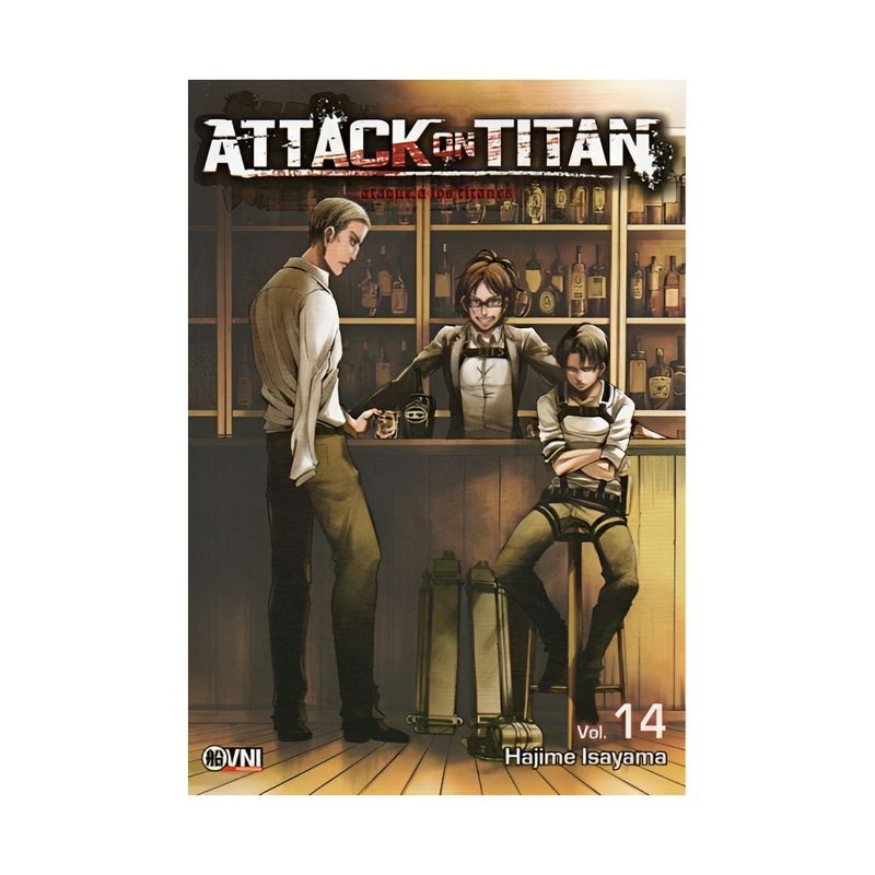 TOP10BOOKS - LIBRO ATTACK ON TITAN - VOLUMEN 14 / HAJIME ISAYAMA / OVNI PRESS
