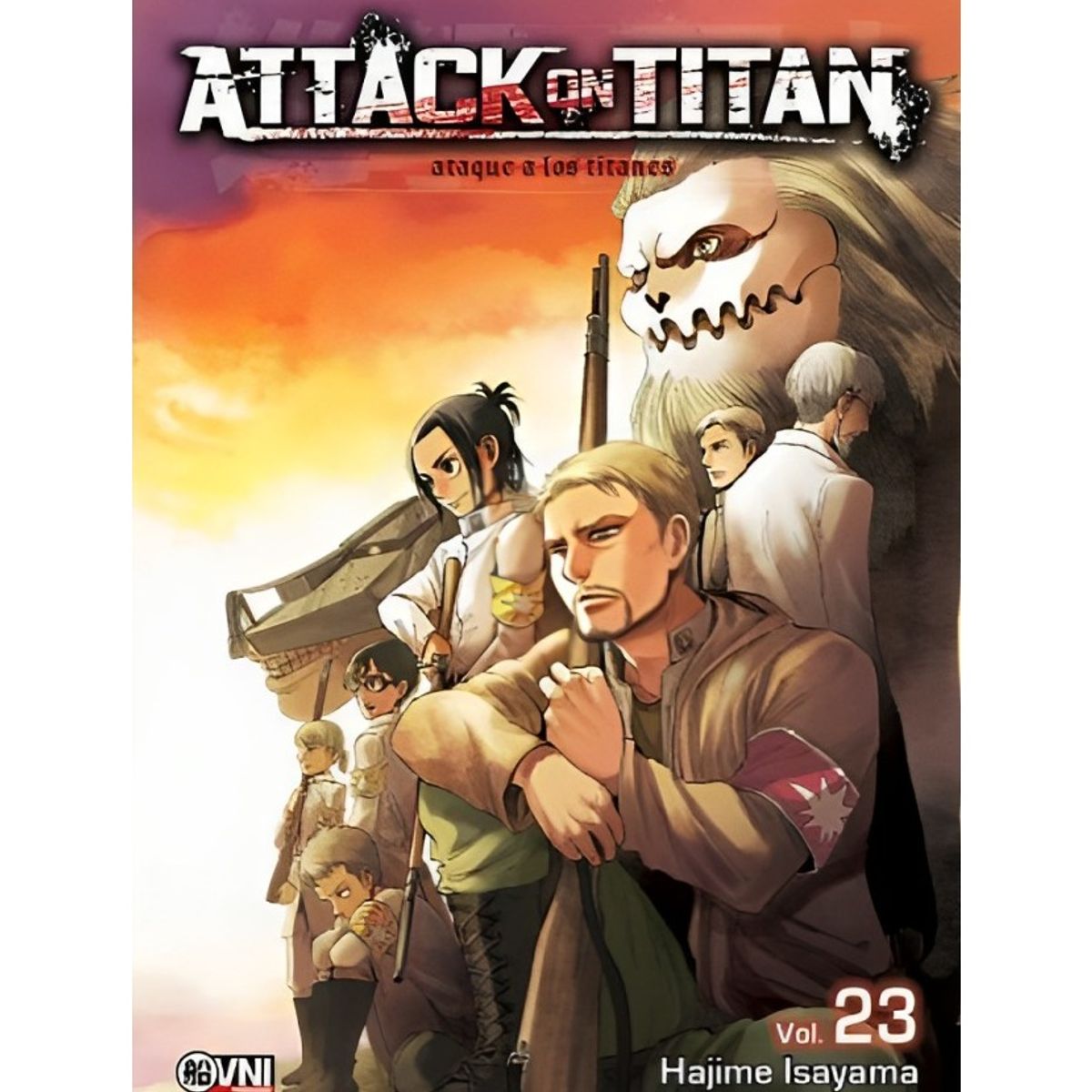 TOP10BOOKS - LIBRO Attack On Titan - Volumen 23 - Attack On Titan - Volumen 23