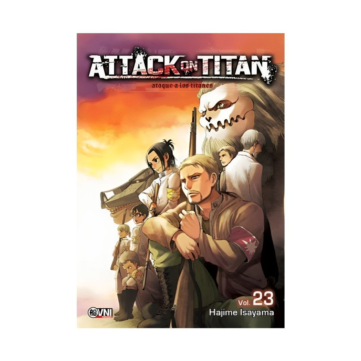 TOP10BOOKS - LIBRO Attack On Titan - Volumen 23 - Attack On Titan - Volumen 23