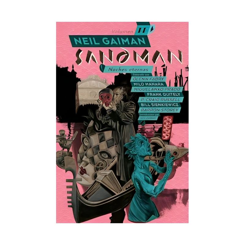 TOP10BOOKS - LIBRO BIBLIOTECA SANDMAN VOLUMEN 11 - NOCHES ETERNAS / NEIL GAIMAN / OVNI PRESS