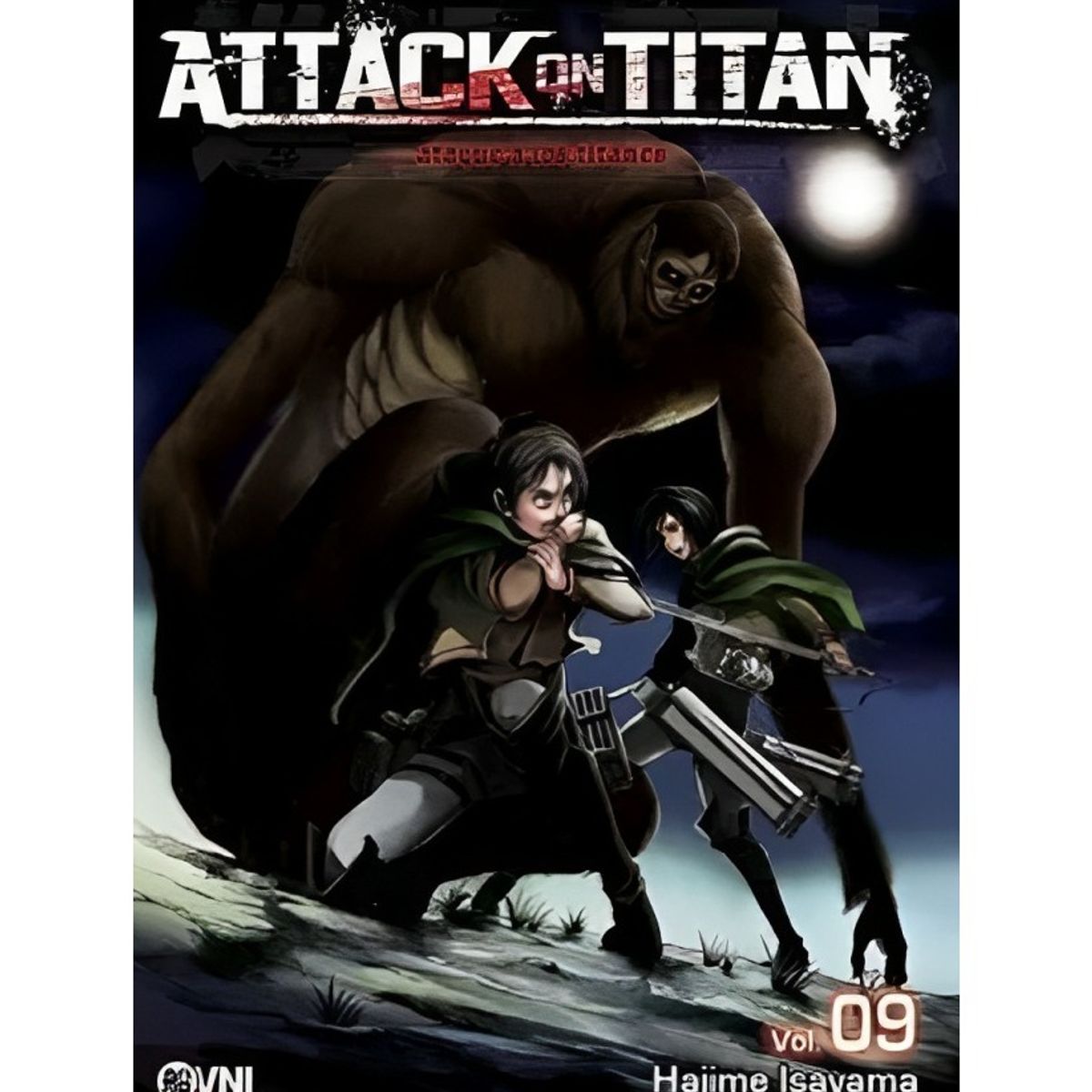 TOP10BOOKS - LIBRO Attack On Titan - Volumen 09 - Attack On Titan - Volumen 09