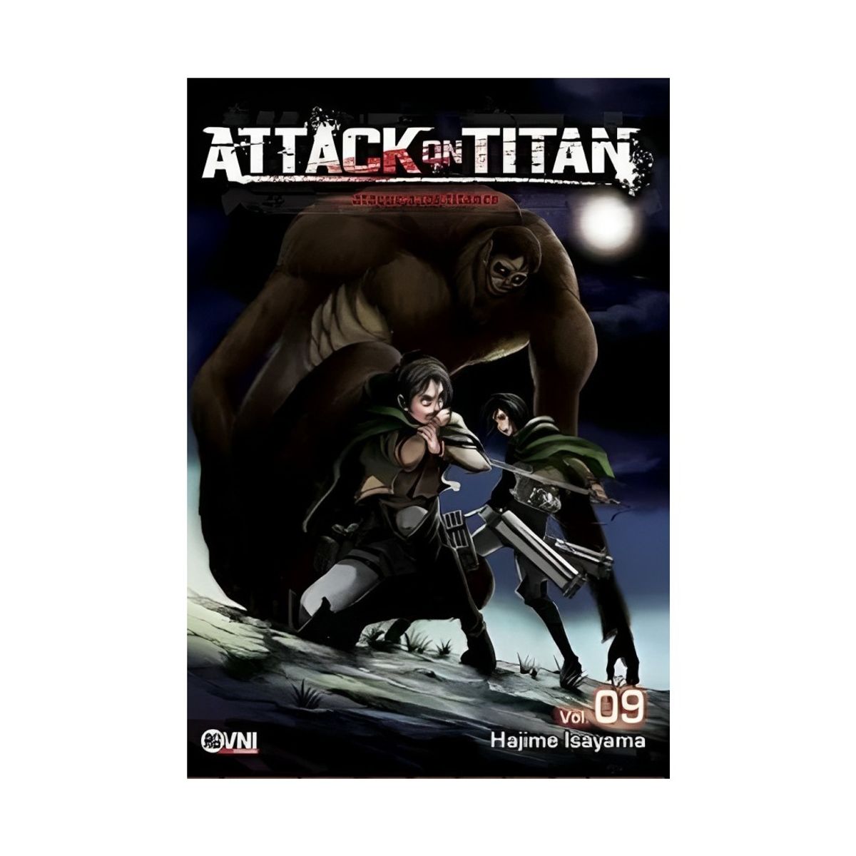 TOP10BOOKS - LIBRO Attack On Titan - Volumen 09 - Attack On Titan - Volumen 09