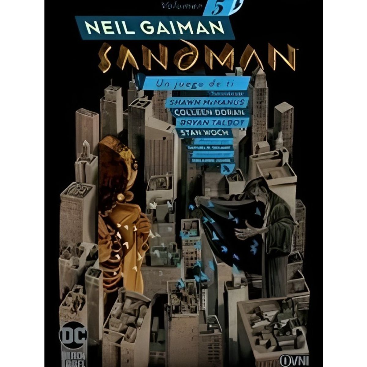 TOP10BOOKS - LIBRO Biblioteca Sandman Volumen 05 - Un Juego De Ti - GAIMAN NEIL
