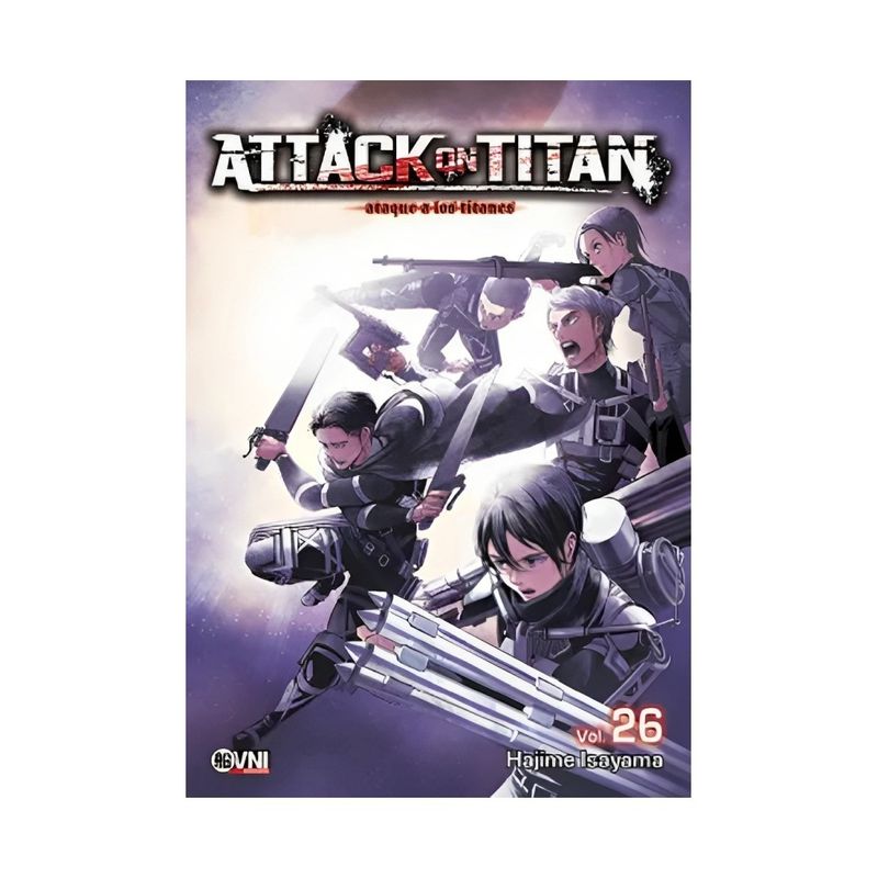 TOP10BOOKS - LIBRO ATTACK ON TITAN - VOLUMEN 26 / HAJIME ISAYAMA / OVNI PRESS