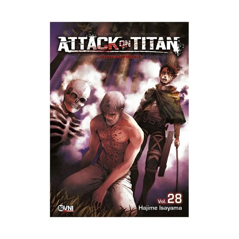 TOP10BOOKS - LIBRO ATTACK ON TITAN - VOLUMEN 28 / HAJIME ISAYAMA / OVNI PRESS