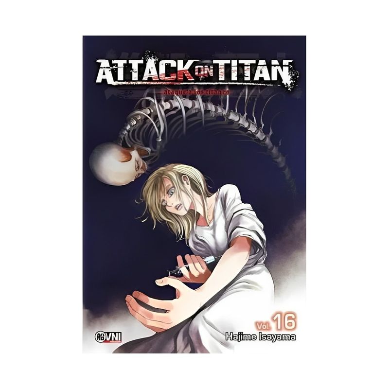TOP10BOOKS - LIBRO ATTACK ON TITAN - VOLUMEN 16 / HAJIME ISAYAMA / OVNI PRESS