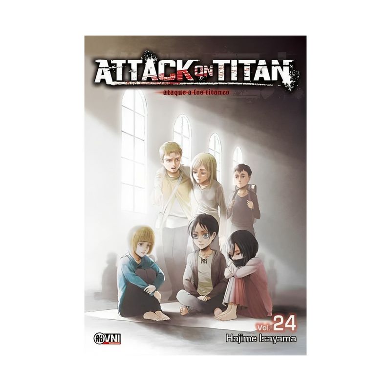 TOP10BOOKS - LIBRO ATTACK ON TITAN - VOLUMEN 24 / HAJIME ISAYAMA / OVNI PRESS