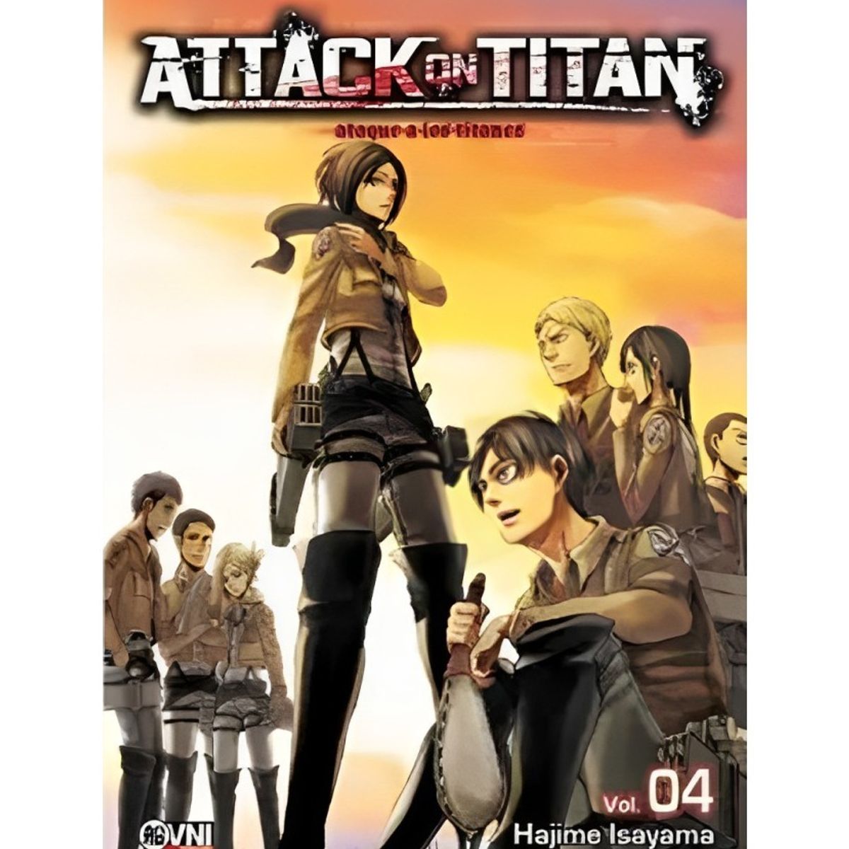 TOP10BOOKS - LIBRO Attack On Titan - Volumen 4 - Attack On Titan - Volumen 4