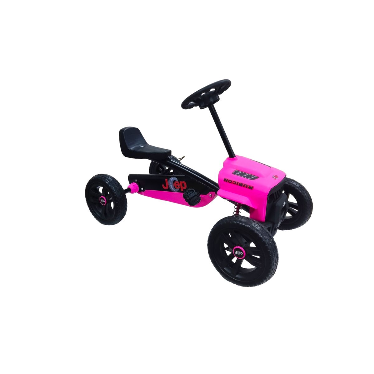 GENERICO - GoKart Racing Con Protector a Pedales Rosado