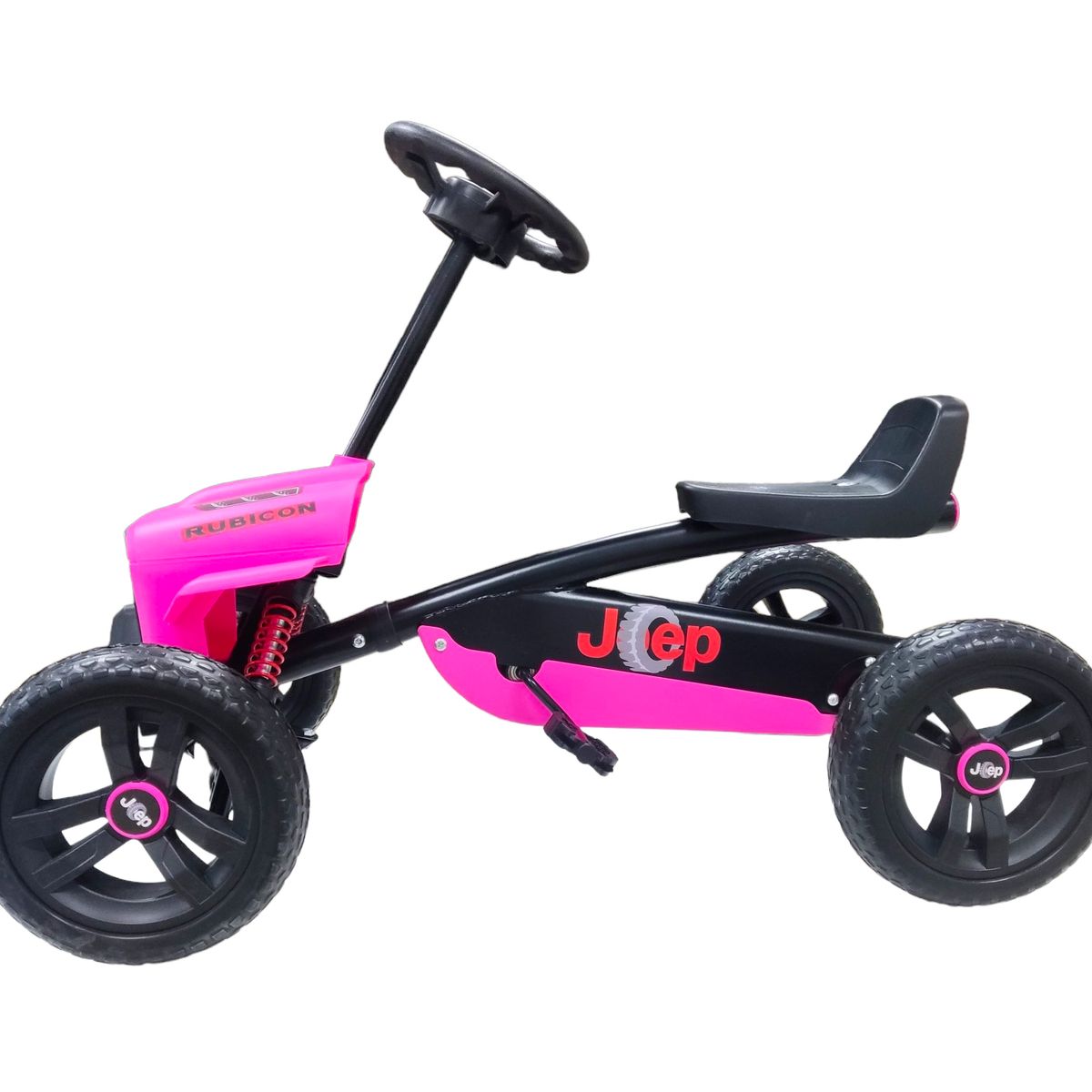 GENERICO - GoKart Racing Con Protector a Pedales Rosado