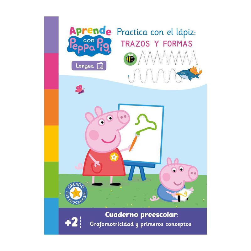 PENGUIN RANDOM HOUSE - LIBRO Peppa Pig Aprende. Grafomotricidad
