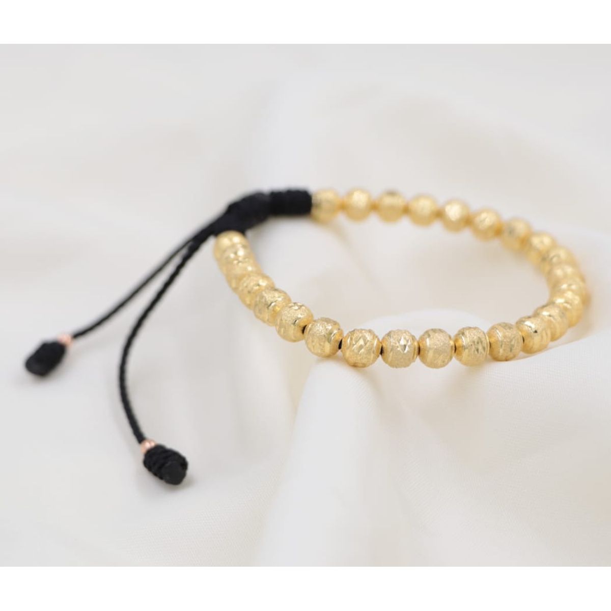 GENERICO - Pulsera Diamantada en oro laminado de 18k