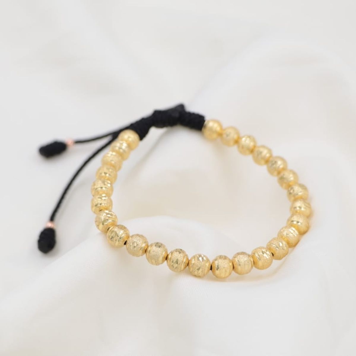 GENERICO - Pulsera Diamantada en oro laminado de 18k