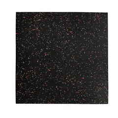 ULTIMATE FITNESS - PISO DE CAUCHO GYM 50 X 50 X 2,5 CM