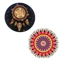 Pack Toallas Verano De Playa Redondas De Diseños 150x150cm