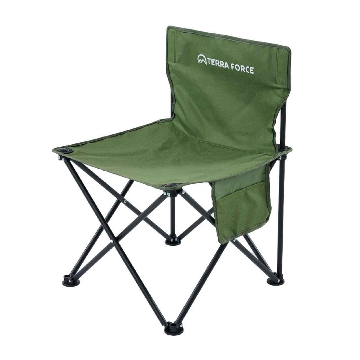 TERRA FORCE - SILLA PLEGABLE CAMPING VERDE