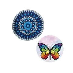 GENERICO - Pack Toallas Verano De Playa Redondas De Diseños 150x150cm