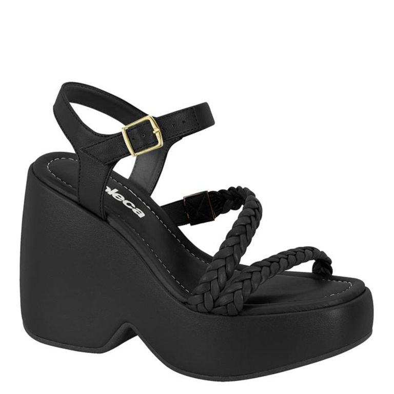Sandalia EcoCuero Negro