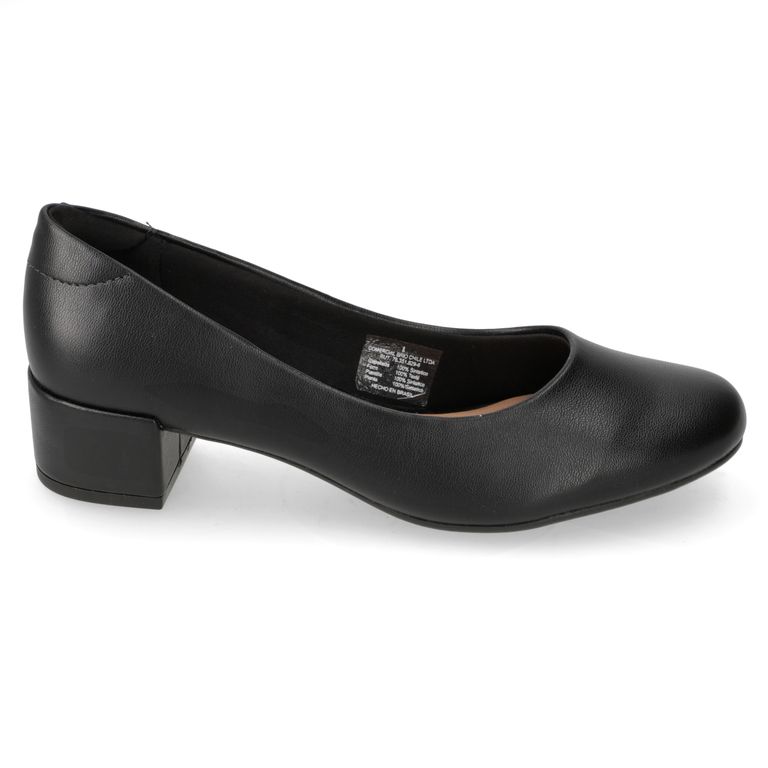 Zapato Taco Negro