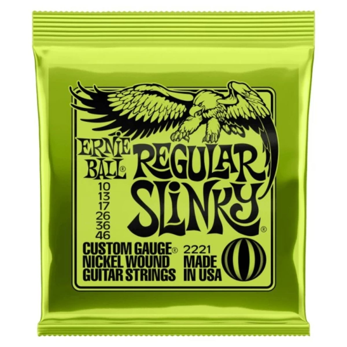 ERNIE BALL - P02221 CUERDAS GUITARRA ELECTRICA 10/46 ERNIE BALL