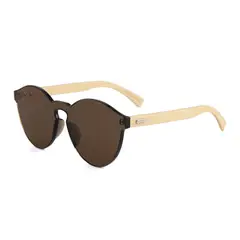 GENERICO - Lentes anteojos de sol gafas mujer de madera de bambú UV400