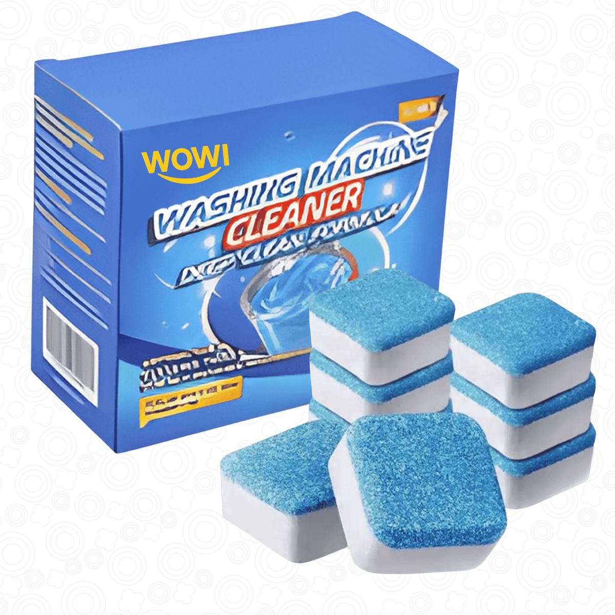 GENERICO - Pastillas De Lavadora 12 Uds Limpieza elimina sarro