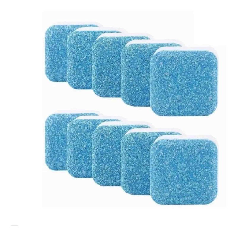 GENERICO - Pastillas Efervescentes Limpieza De Máquina Lavadora 12 Uds