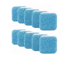 GENERICO - Pastillas Efervescentes Limpieza De Máquina Lavadora 12 Uds