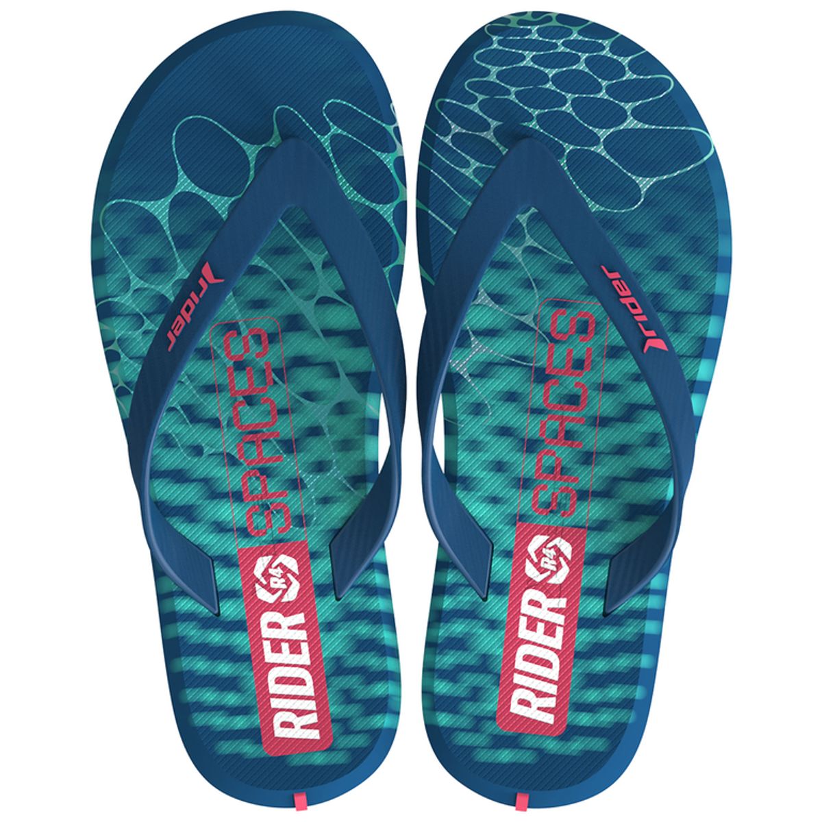 RIDER - Sandalia Hombre Azul R4 Rider