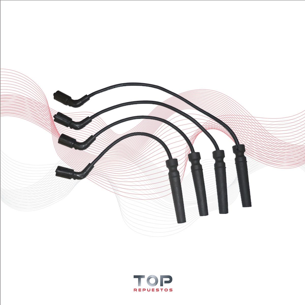 GENERICO - Cables De Bujia Daewoo Lanos 1.5 16 Val A15sms 98/03