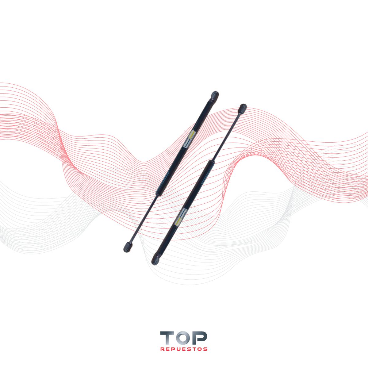 GENERICO - Par Amortiguadores Portalon Jeep Compass 07/17