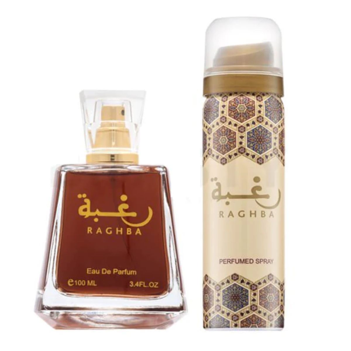 LATTAFA - Lattafa Set Raghba Eau De Parfum 100 ml + Deo 50 ml Unisex  Turquesa